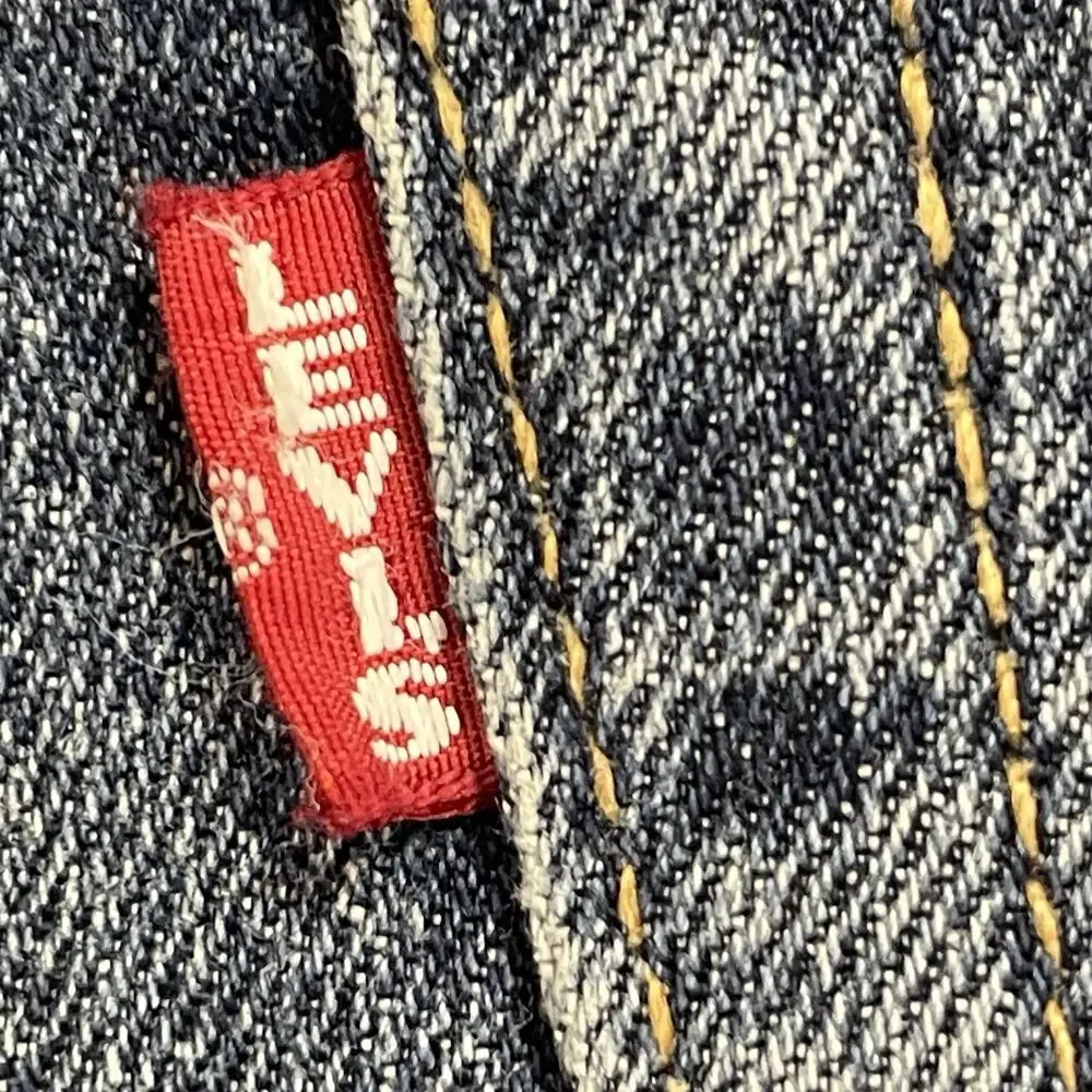 Levis 512 Premium Jeans Mens 32x32 Blue Slim Tapered Stretch Denim